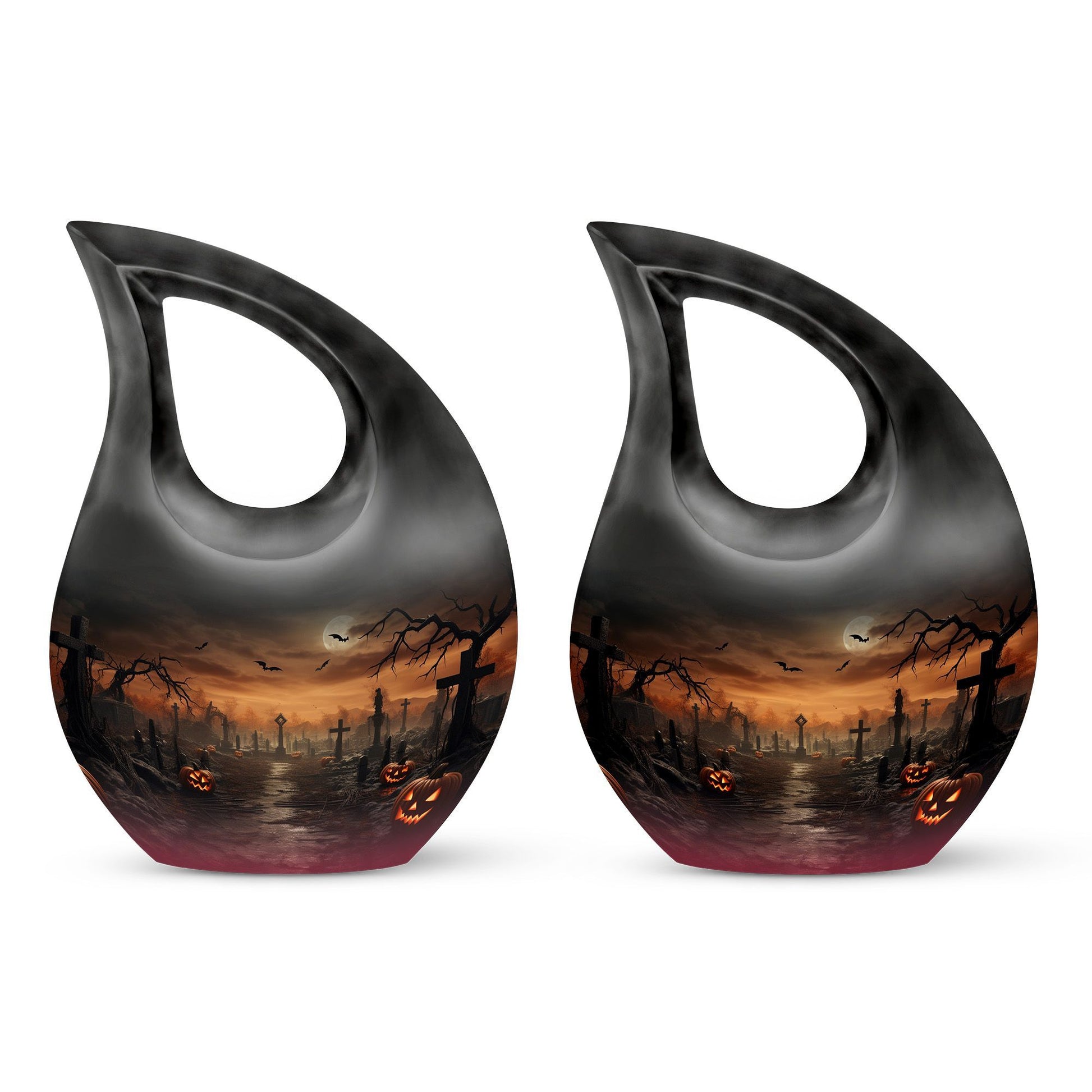 Halloween Small Urn Set of 2 Combo