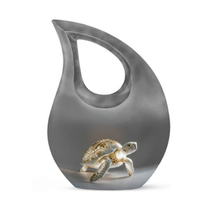 Turtle  Small Urn 3 Inch