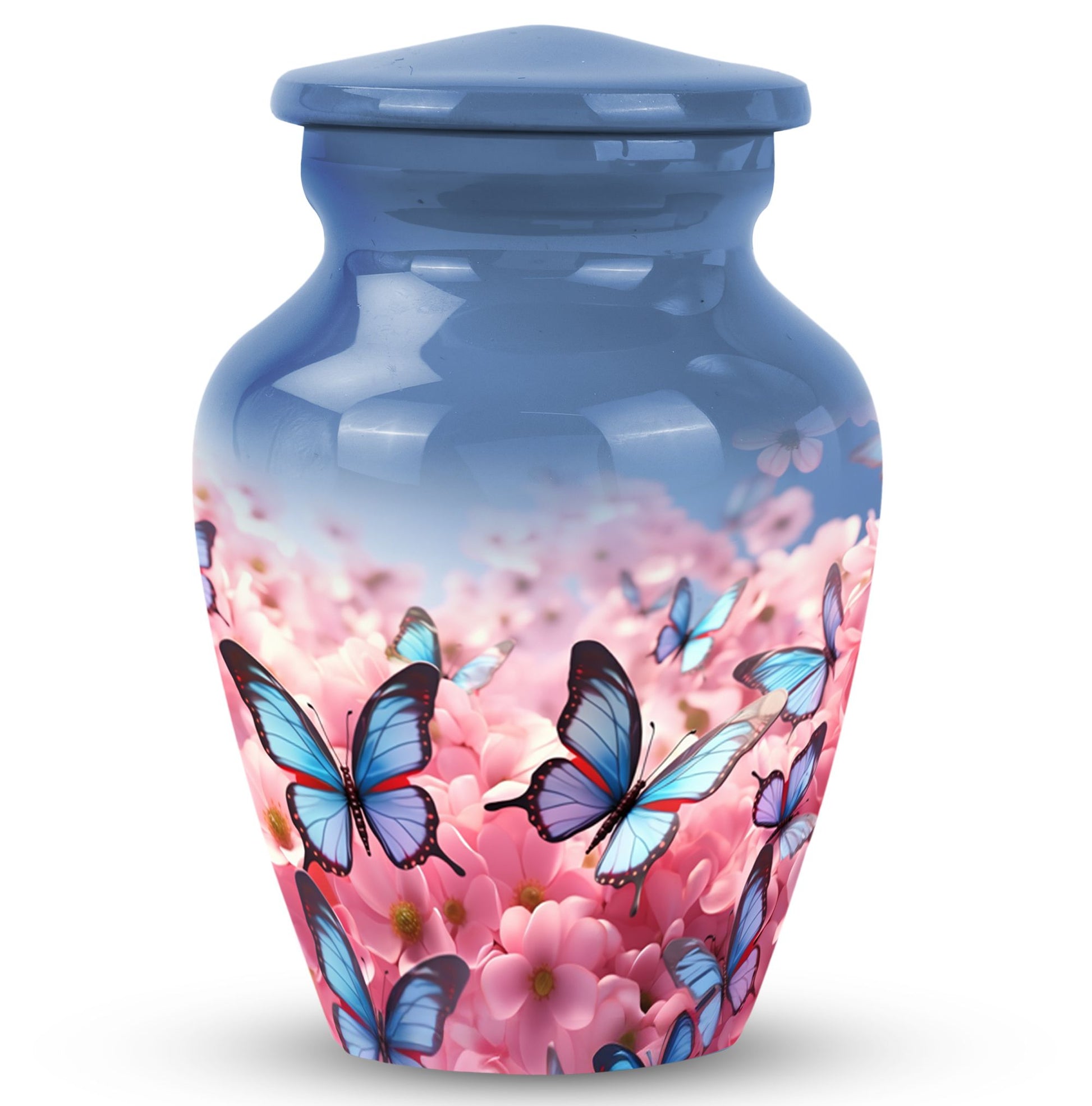 Butterfly Small Urn 3 Inch