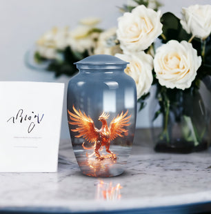 Phoenix Cremation Urn for Human Ashes