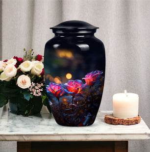 Rose Cremation Urn for Human Ashes