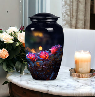 Rose Cremation Urn for Human Ashes