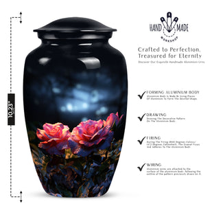 Rose Cremation Container For Human Adult Ashes