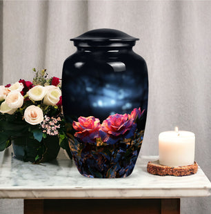 Rose Cremation Container For Human Adult Ashes