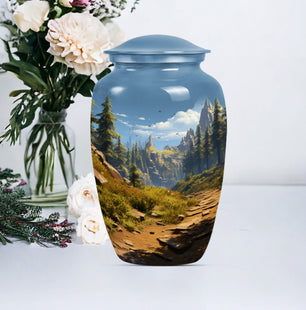 Forest Cremation Urn for Human Ashes