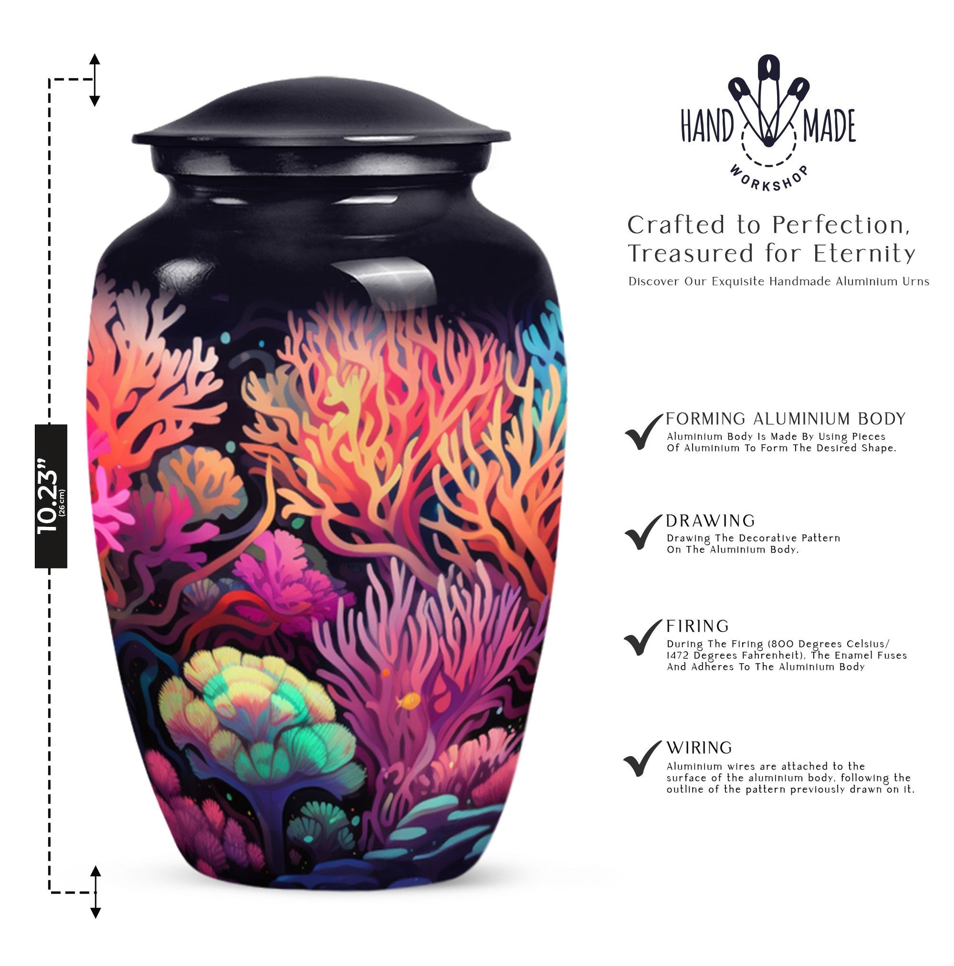 Forest Funeral Cremation Urn for Human Ashes