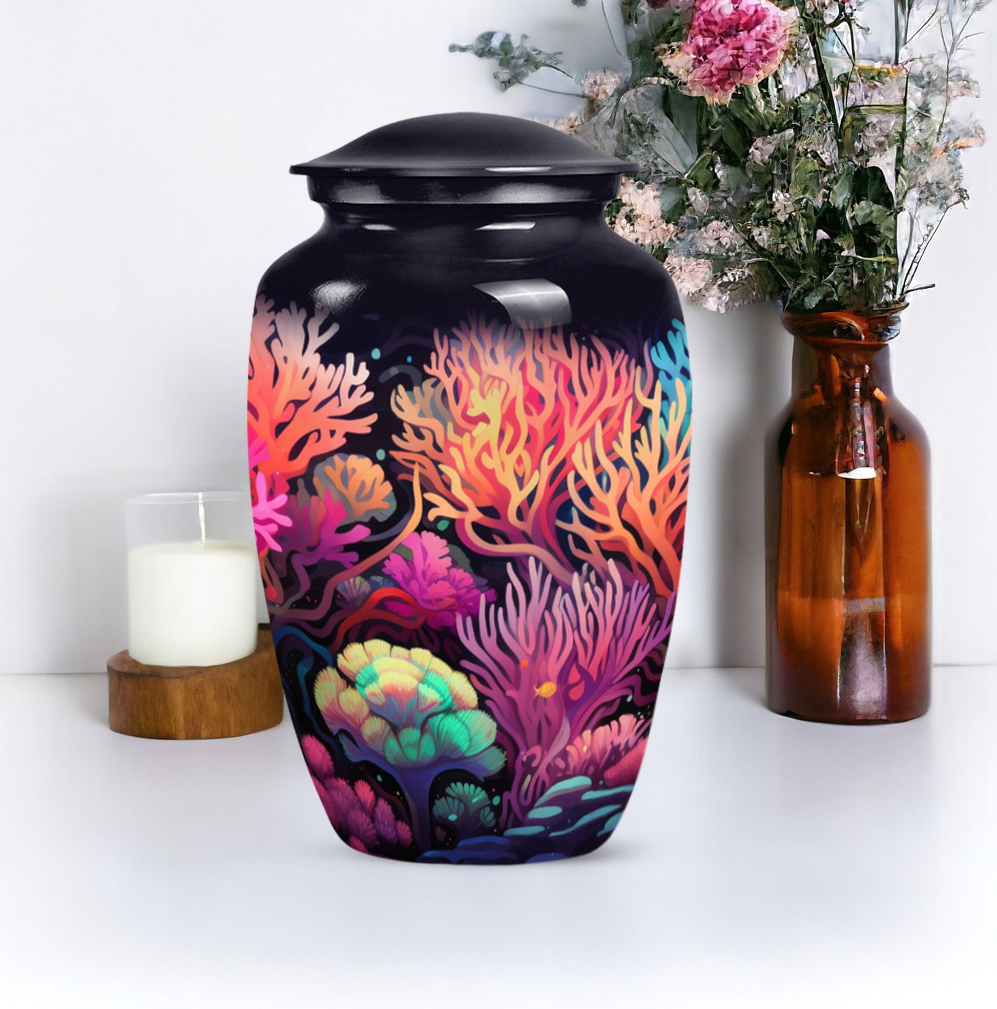 Forest Funeral Cremation Urn for Human Ashes