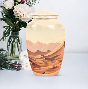 Beautiful Forest Cremation Urn for Human Ashes