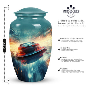 Car Cremation Urn for Human Ashes - Memorial Urn