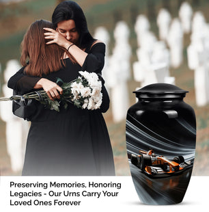 Car Cremation Urn for Human Ashes - Unique Tribute for Car Lovers