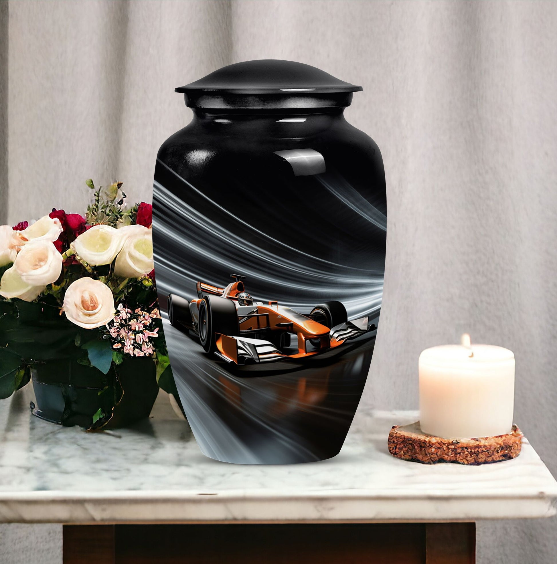 Car Cremation Urn for Human Ashes - Unique Tribute for Car Lovers