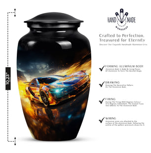 Car Cremation Urn for Human Ashes - Urn for Loved Ones