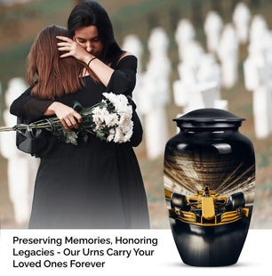 Car Cremation Urn for Human Ashes -  Memorial for Car Enthusiasts