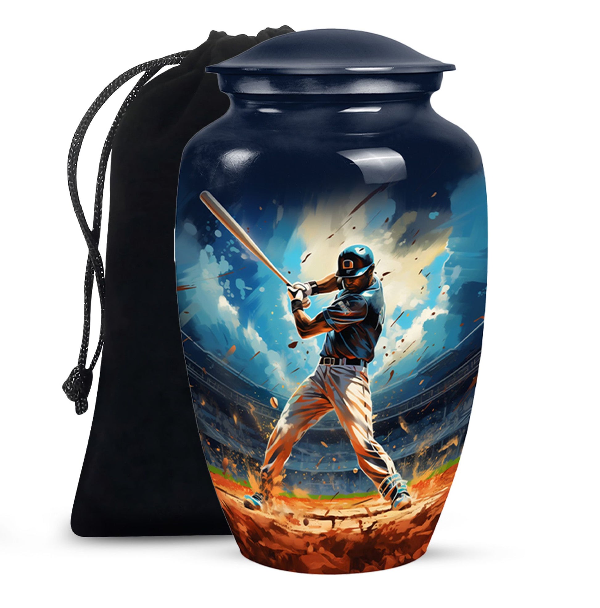 Baseball Urn Large