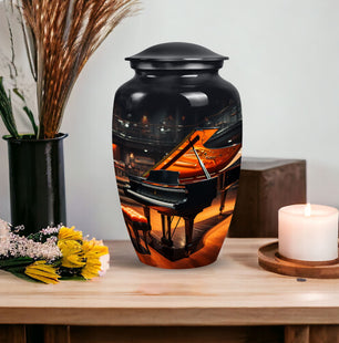 Harmony Music Cremation Urn for Human Ashes