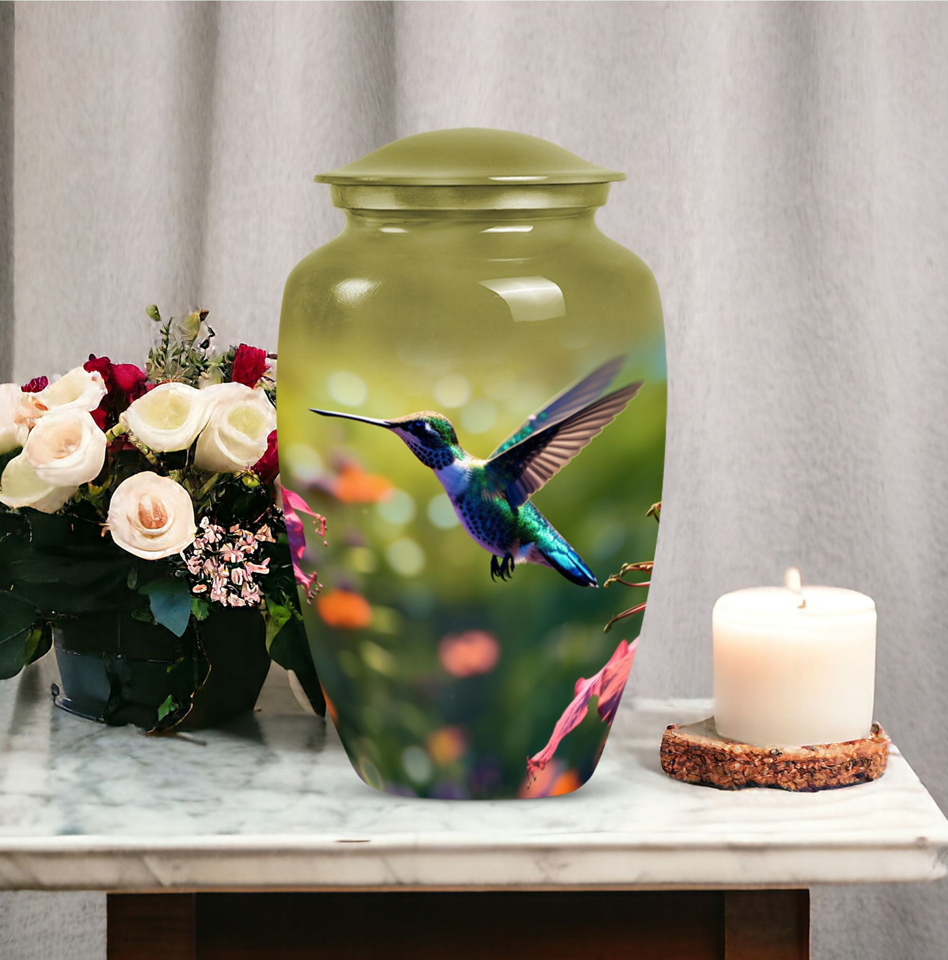 Humming Bird Urn