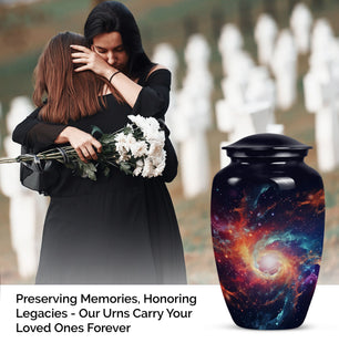 Galaxy Cremation Urn for Human Ashes – A Tribute to Your Loved One