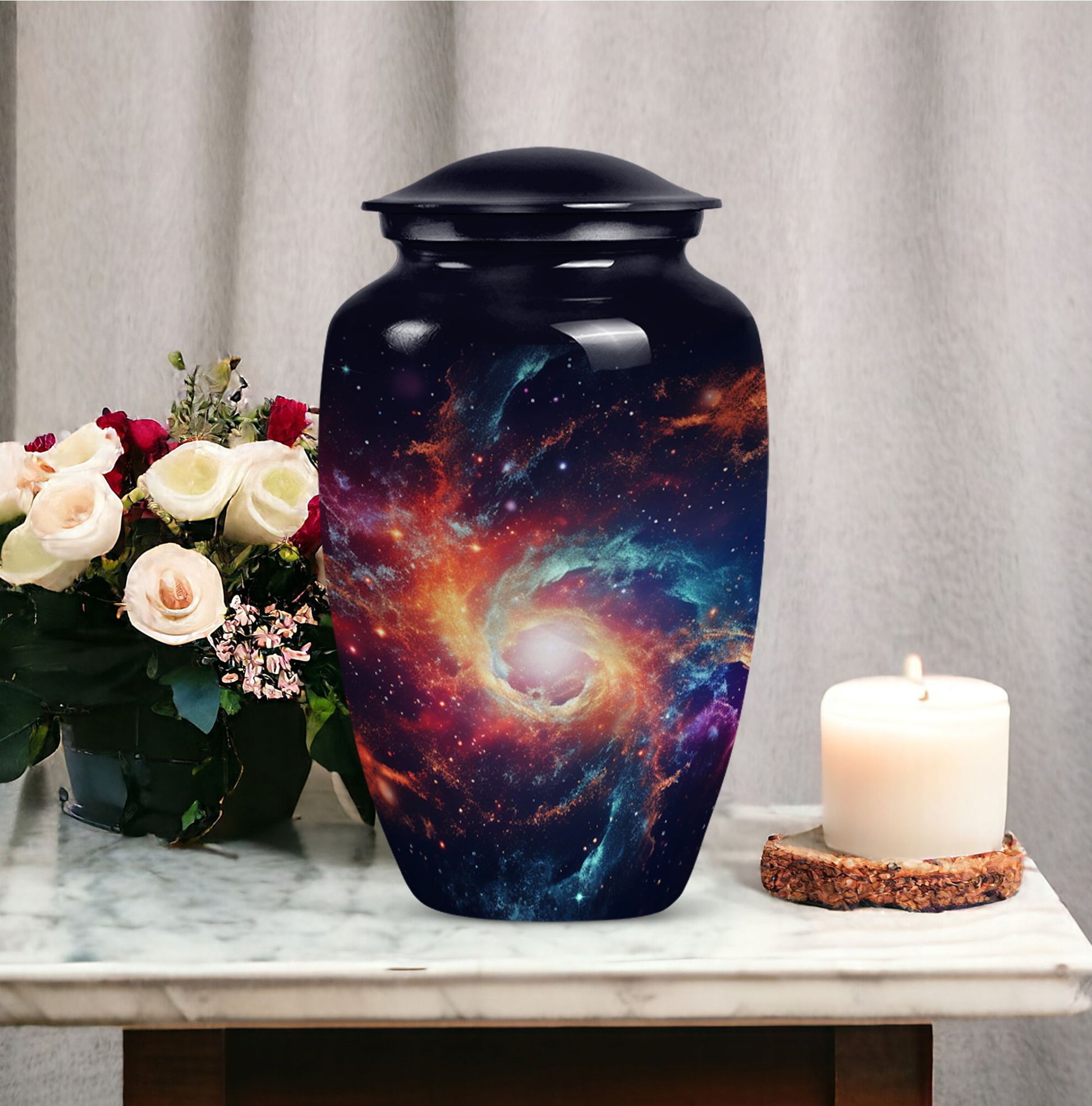 Galaxy Cremation Urn for Human Ashes – A Tribute to Your Loved One