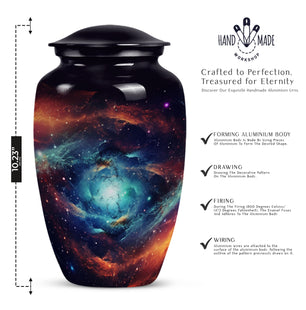 Unique Galaxy Cremation Urn for Ashes – Memorial urns