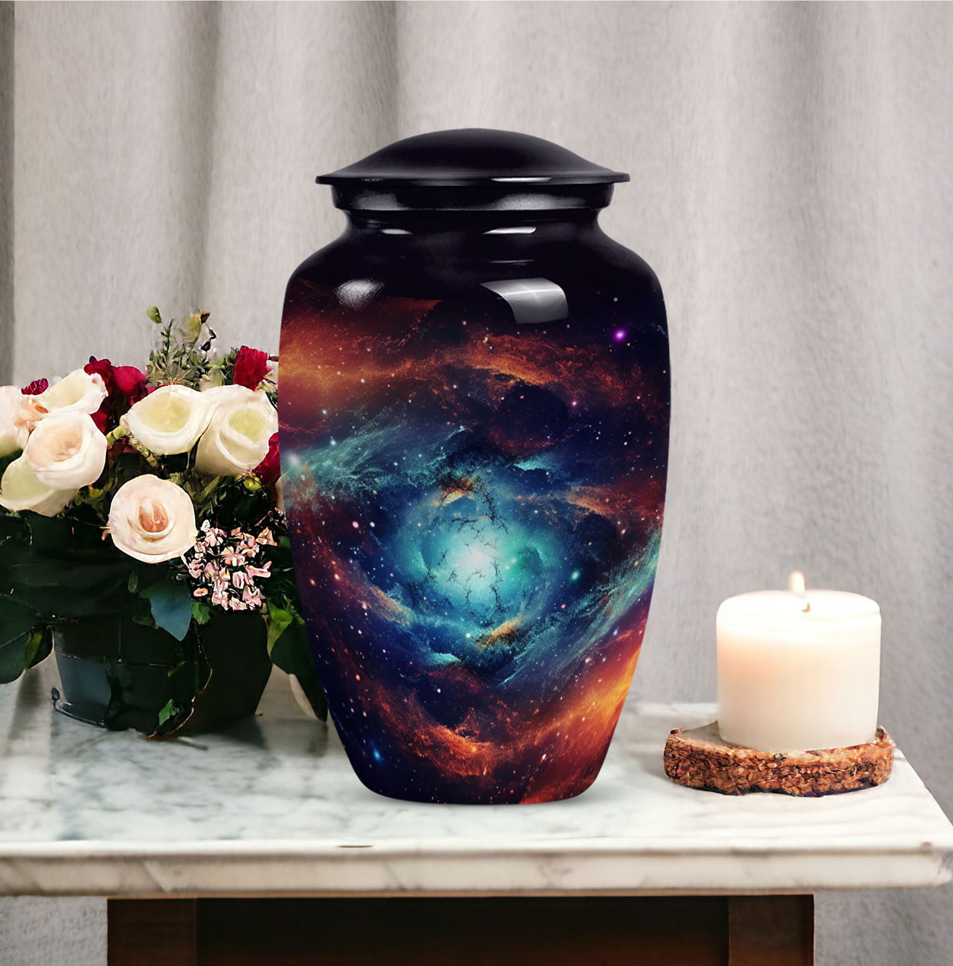 Unique Galaxy Cremation Urn for Ashes – Memorial urns