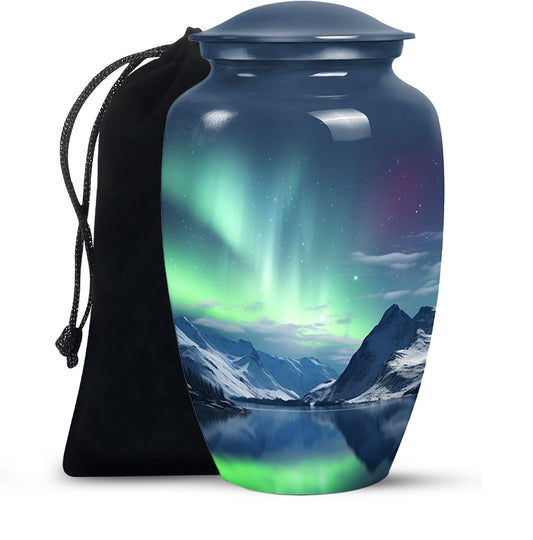 Aurora Borealis Urn 