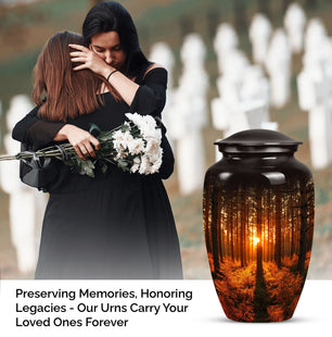 Forest Cremation Container for Adult Human Remains