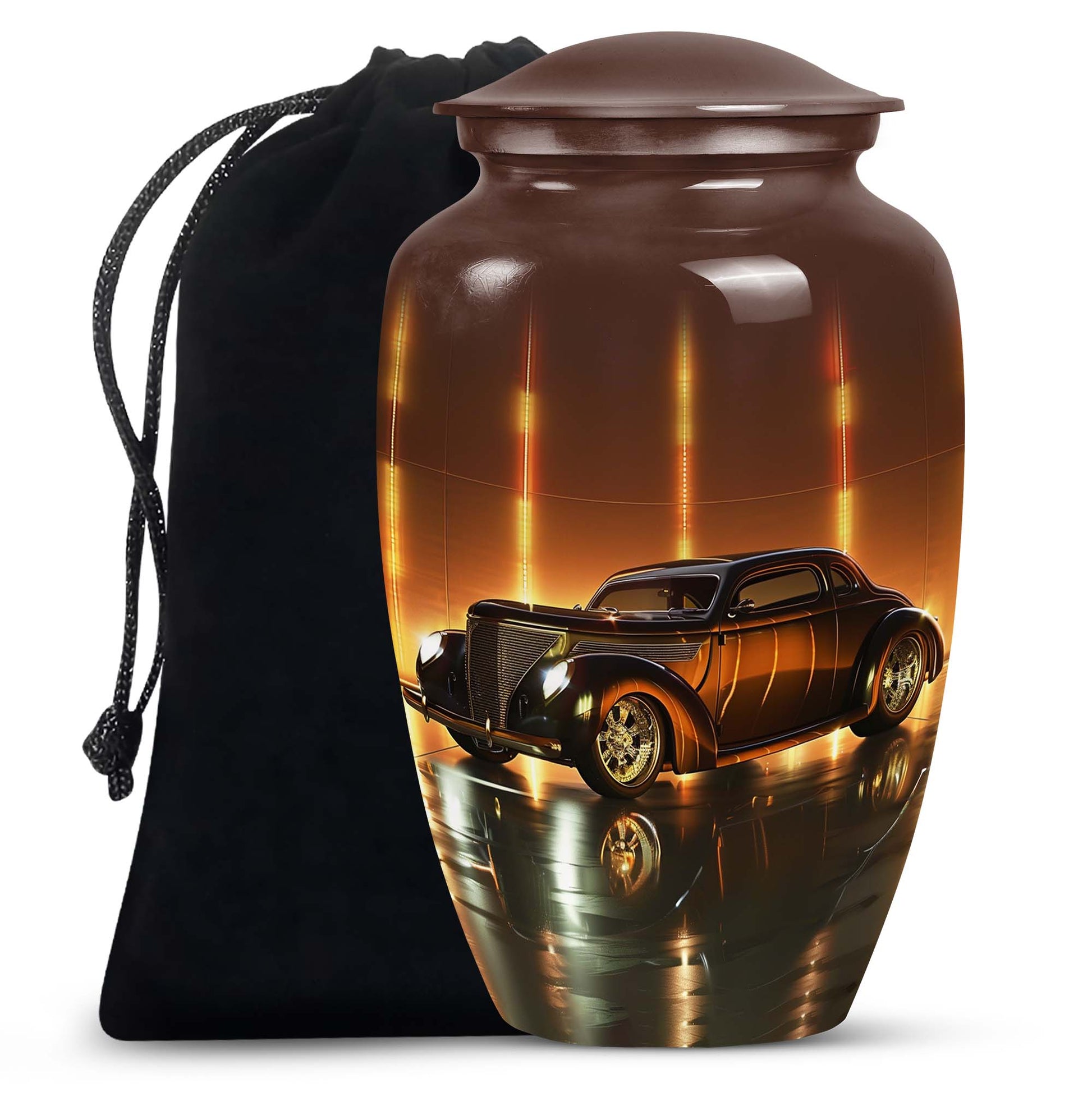 Car  Large Urn 10 Inch