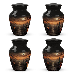 Halloween Small Urn Set of 4 Combo