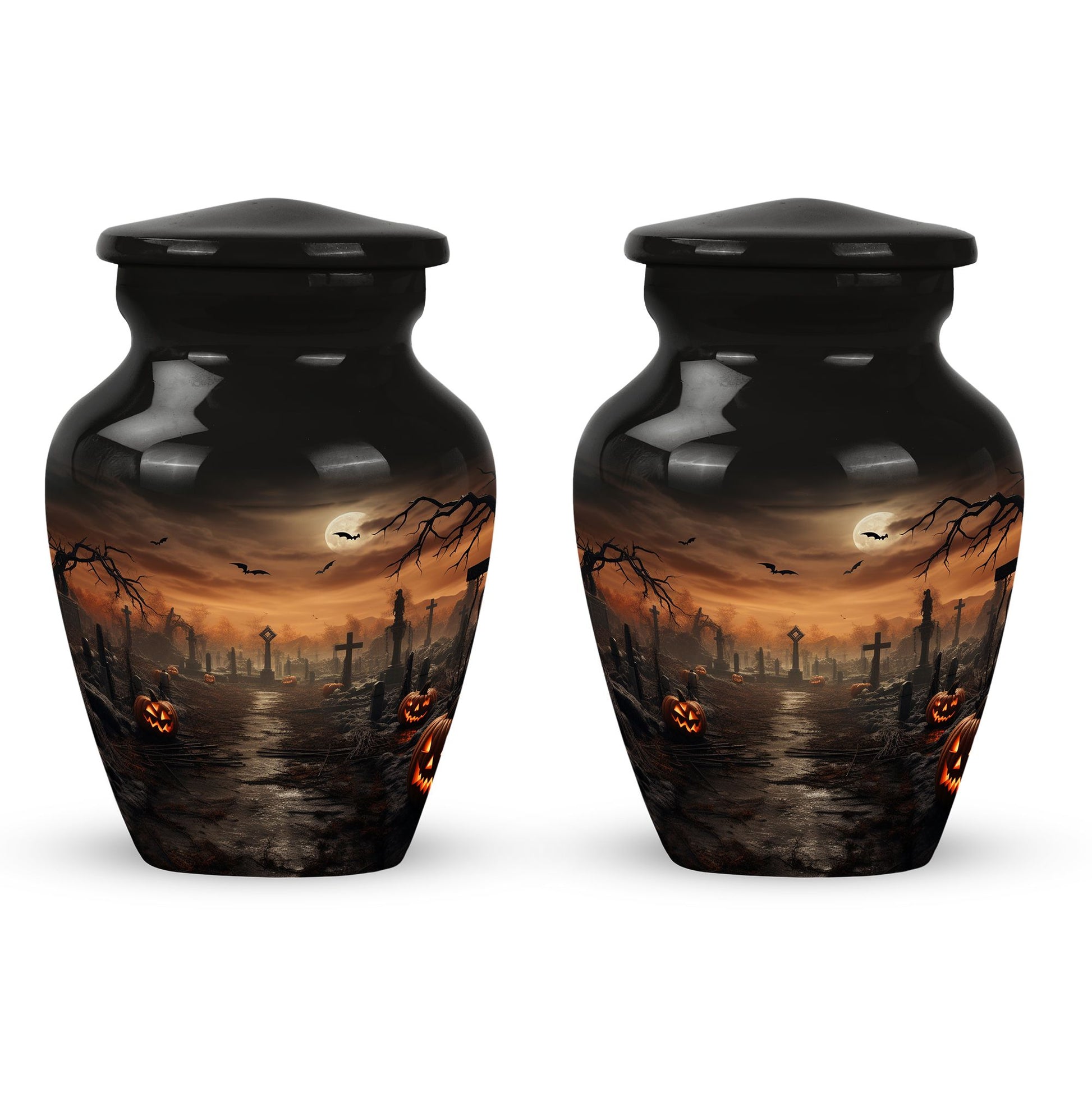 Halloween Urn Small Set of 2