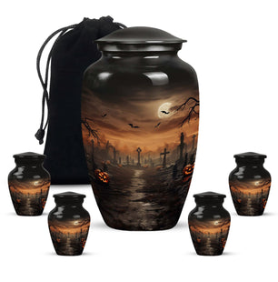 Halloween Urn Large & Small Combo