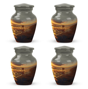 Beach  Small Urn Set of 4 Combo