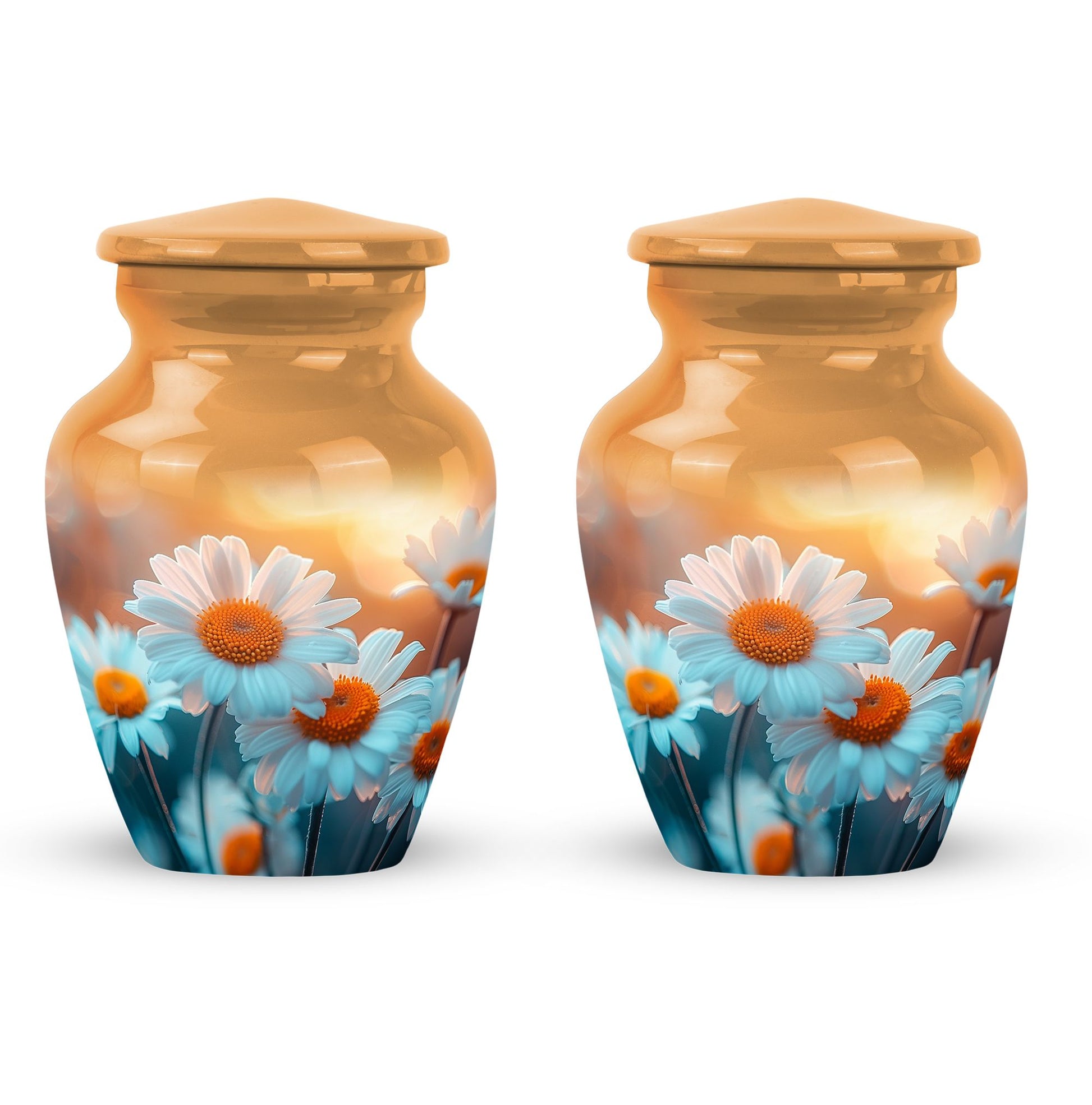 Flower Urn Small Set of 2