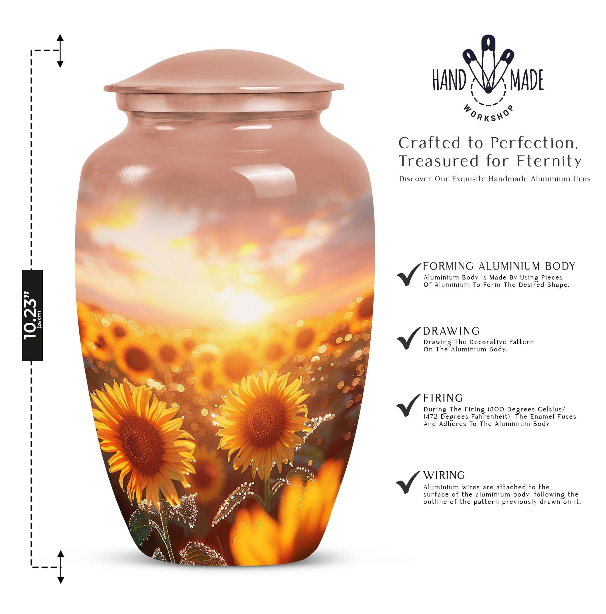 Wildlife Nature Cremation Urn for Human Ashes