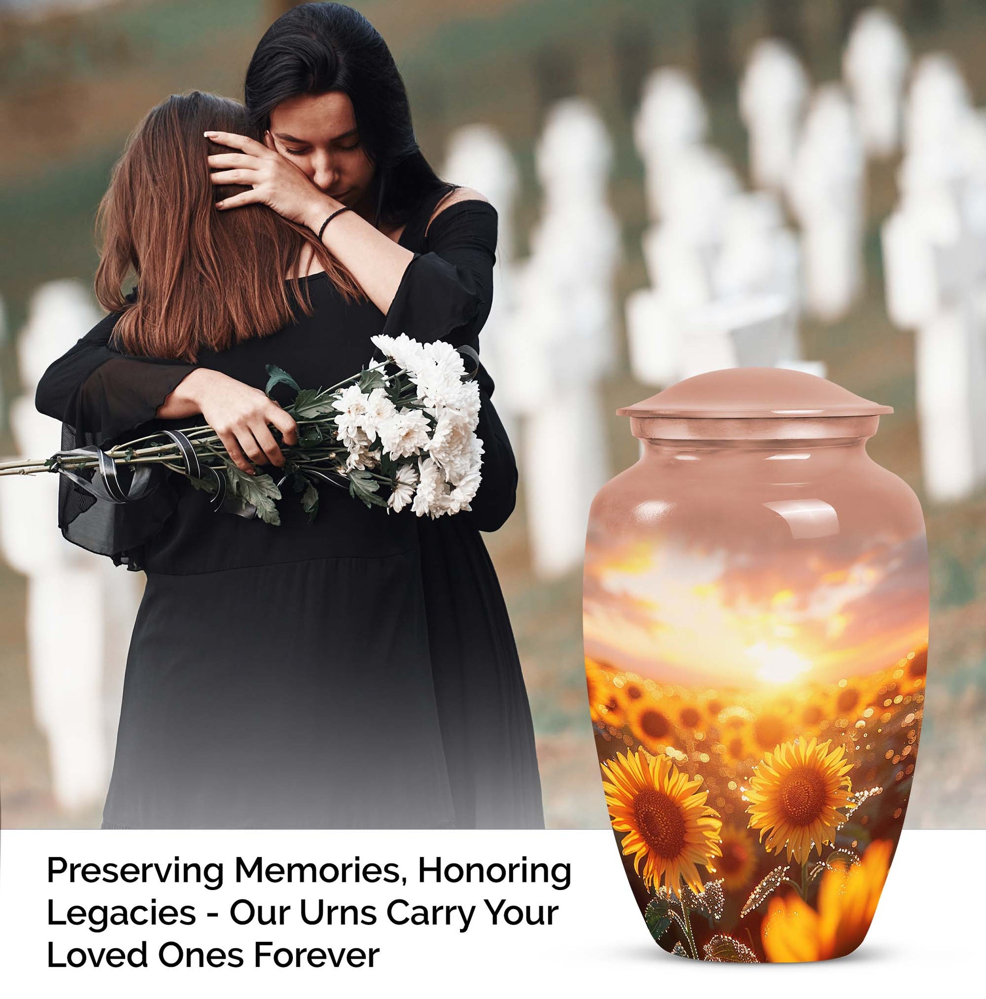 Wildlife Nature Cremation Urn for Human Ashes