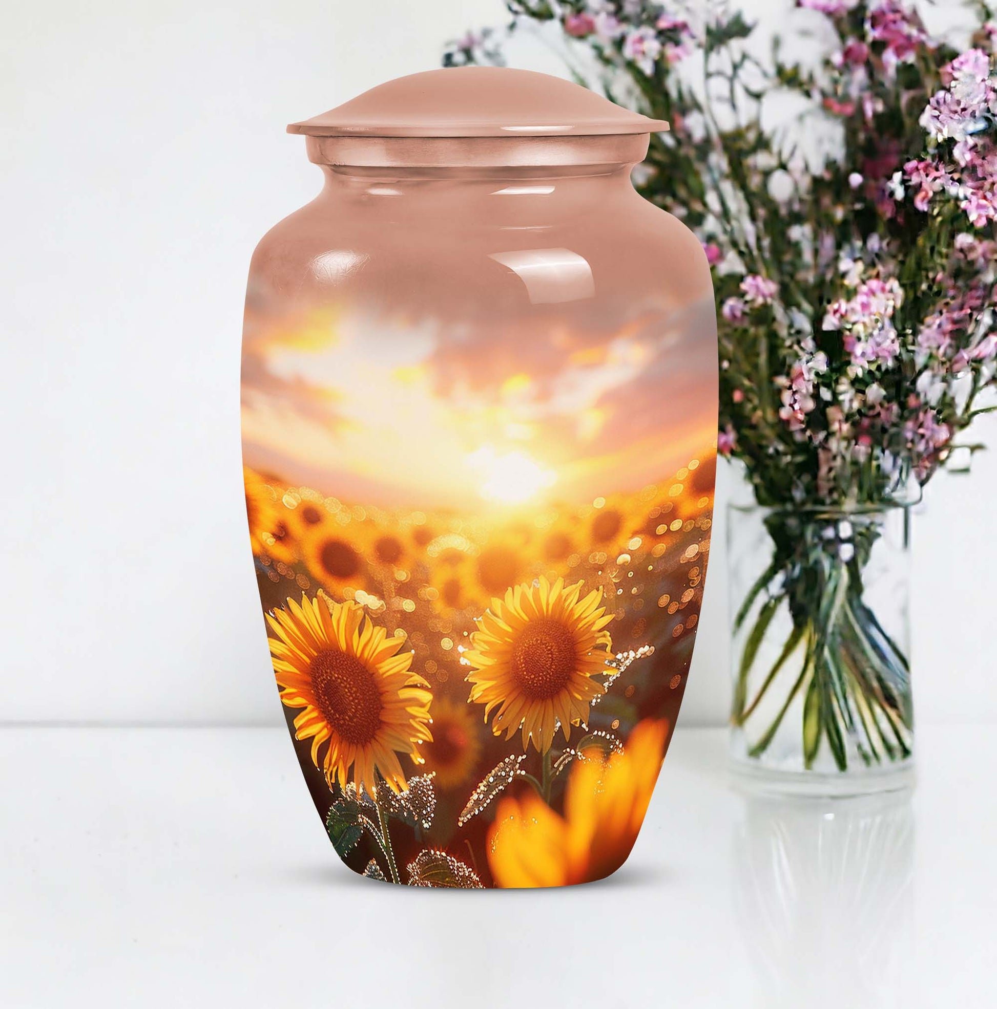 Sunflower Urn 