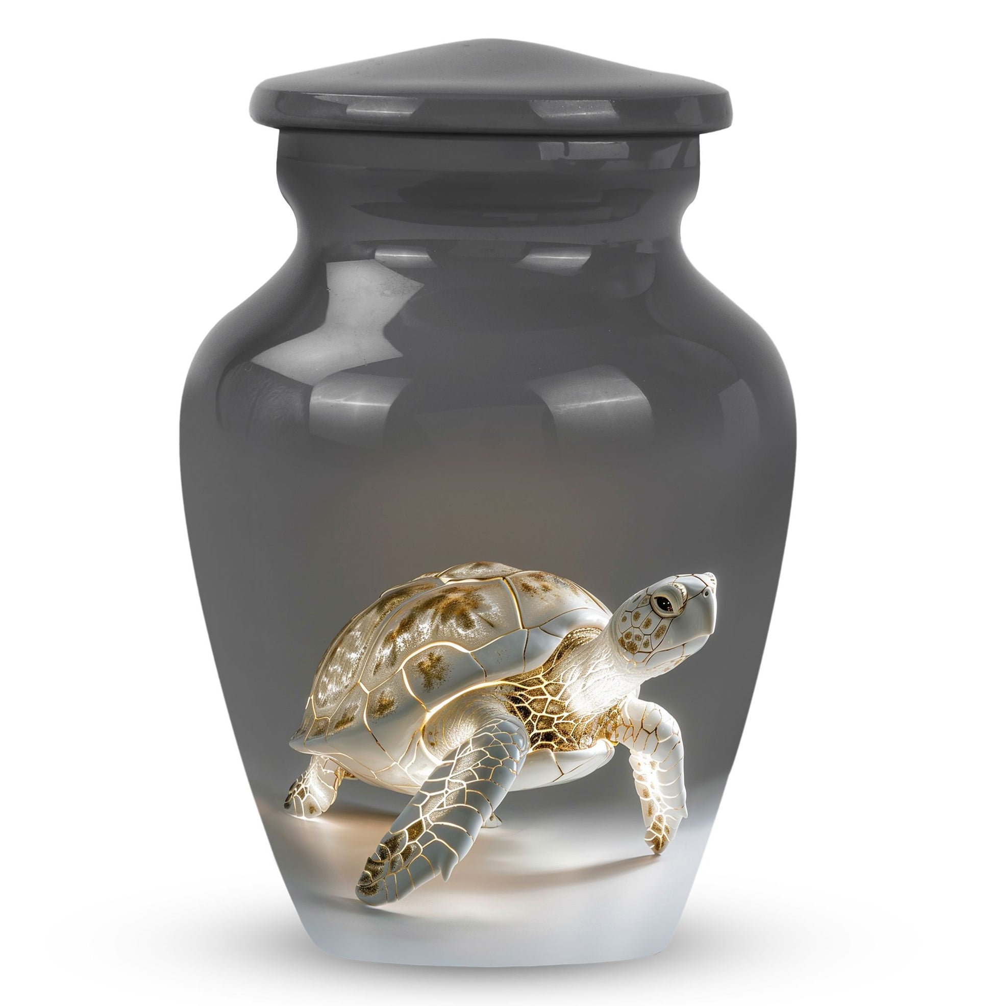 Turtle  Small Urn 3 Inch