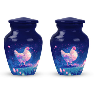 Chicken Urn Small Set of 2