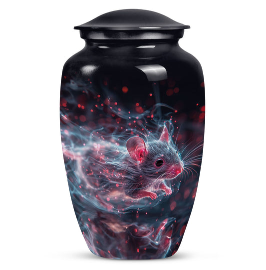 Mystical Mouse Illuminated Memorial Urn