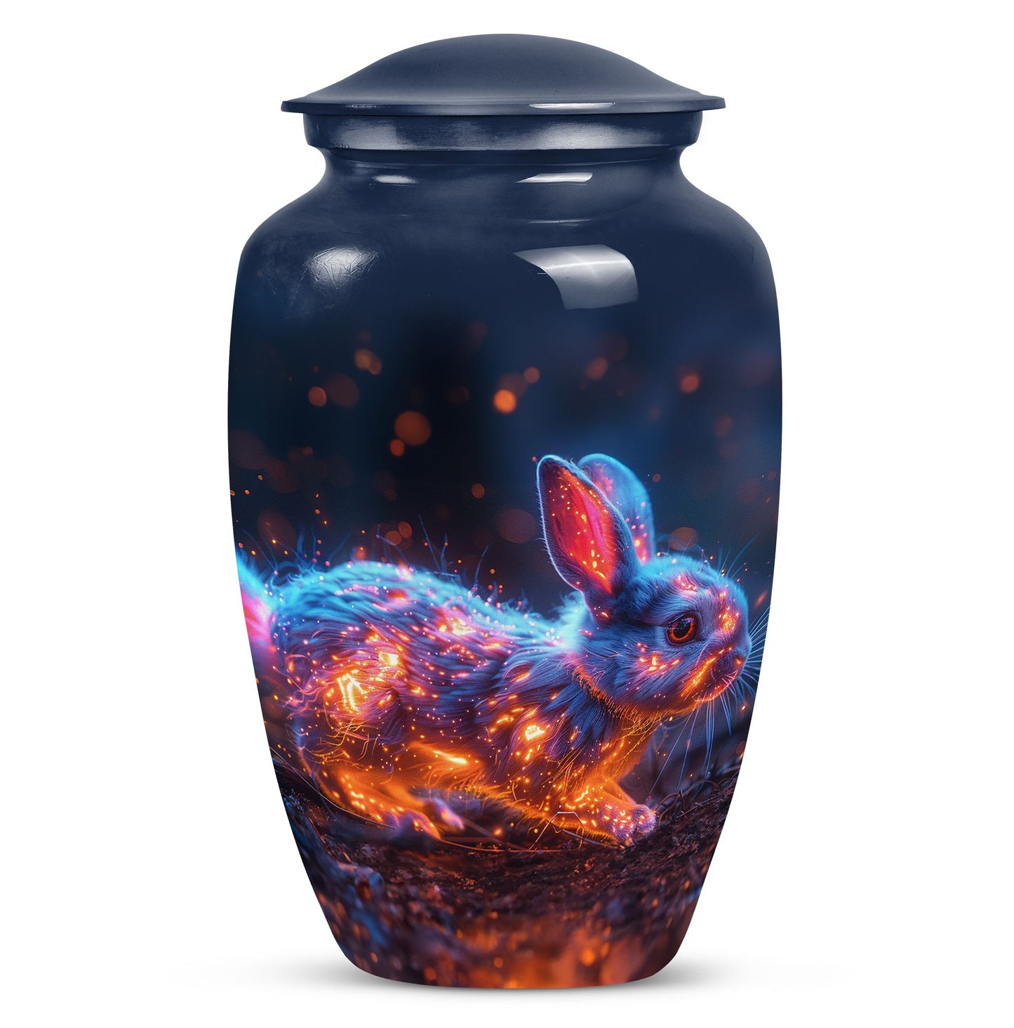 Magical Rabbit Illuminated Memorial Urn