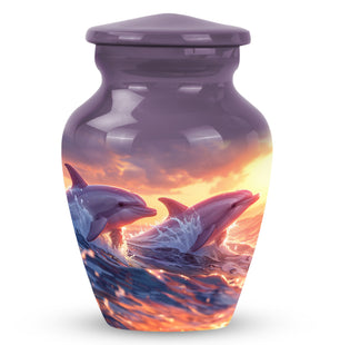 Dolphin  Small Urn 3 Inch