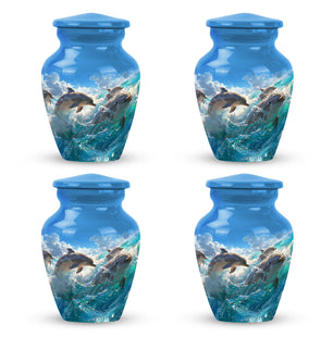 Ocean  Small Urn Set of 4 Combo