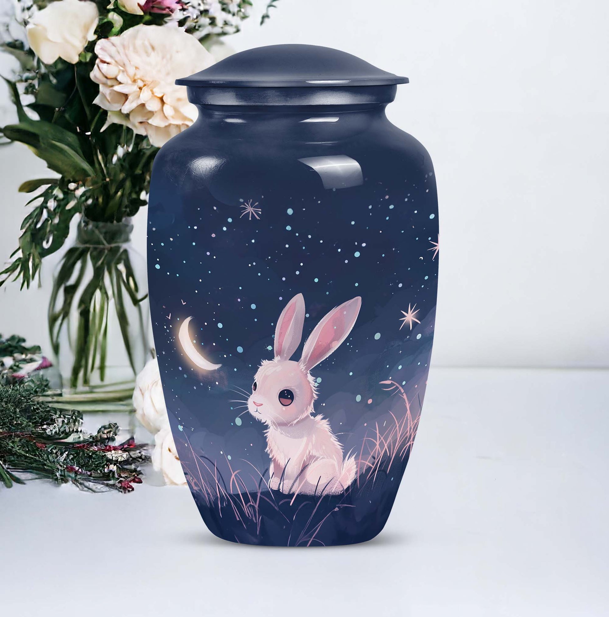 Rabbit Funeral Cremation Urn for Adult  Human Ashes