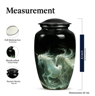 Majestic Horse Cremation Urn for Human Ashes