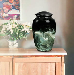 Majestic Horse Cremation Urn for Human Ashes