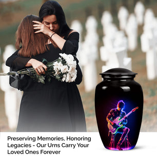 Melody Music Cremation Urn for Human Ashes