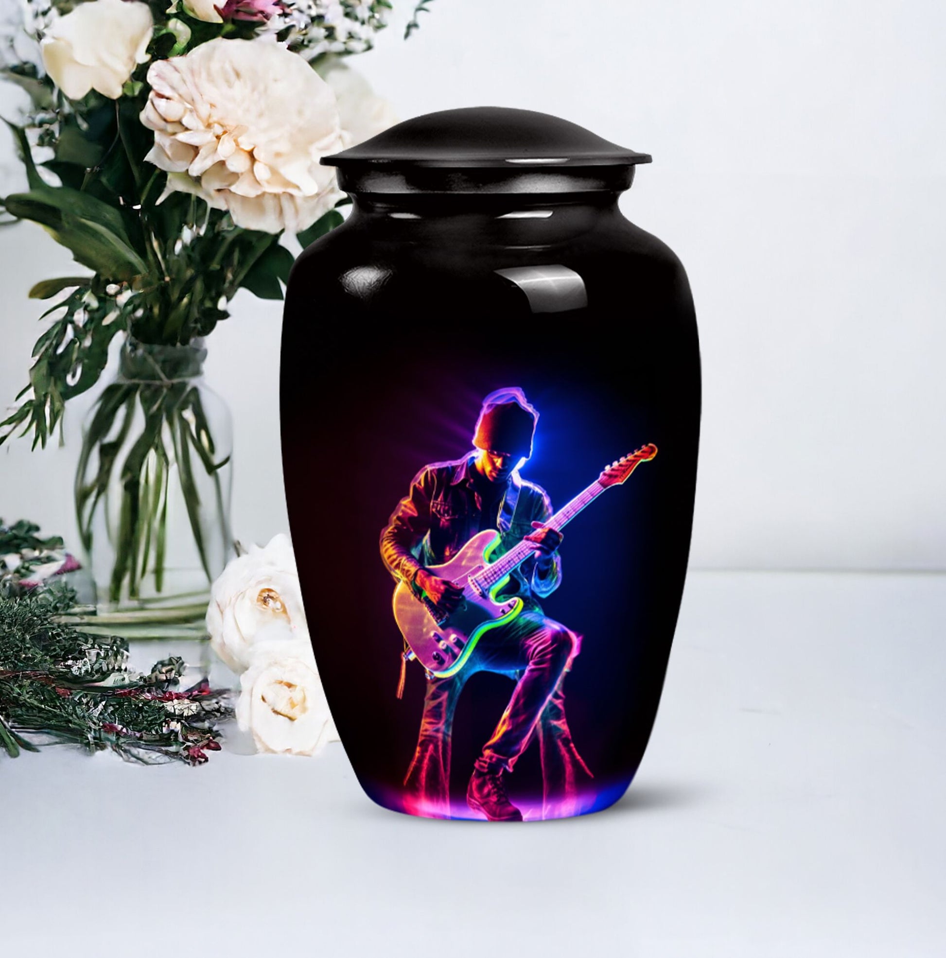 Melody Music Cremation Urn for Human Ashes