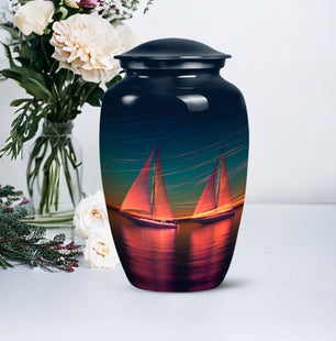 Boat Cremation Urn for Human Ashes