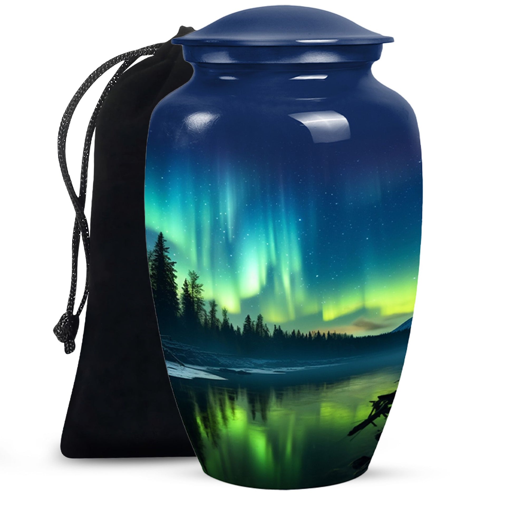 Northen lights  Large Urn 10 Inch