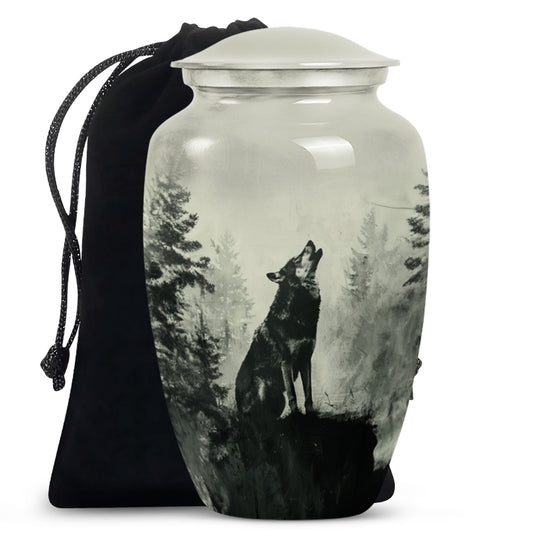 Wolf Urn