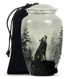 Wolf Urn